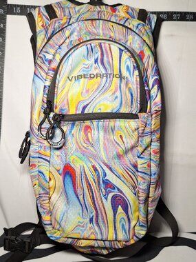 Vibedration Hydration Backpack w/o bladder - Swirl - Used